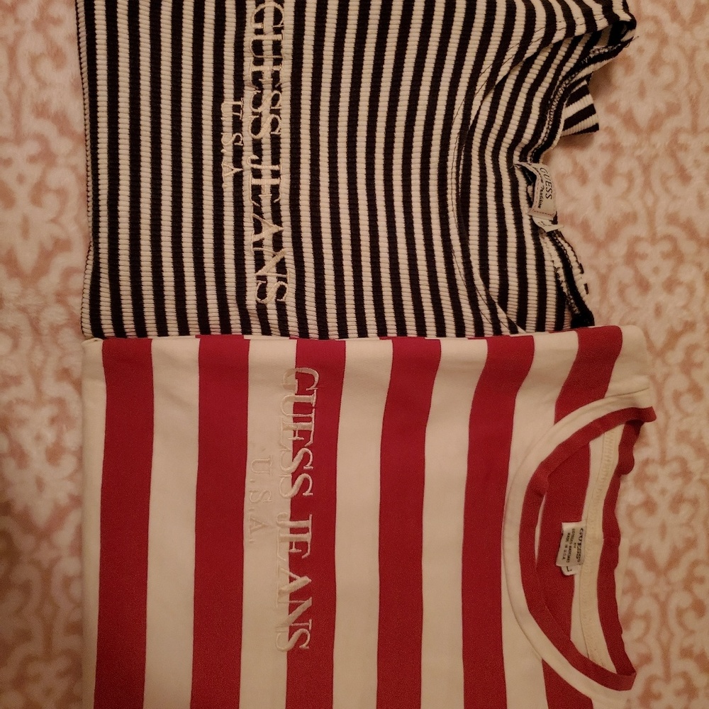 Vintage Guess Striped Long Sleeves